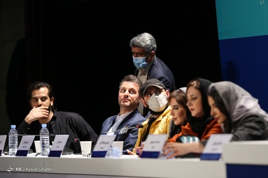 نشست رسانه ای عوامل فیلم «نمور» به کارگردانی داوود بیدل در محل جشنواره فیلم فجر