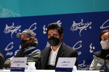 نشست رسانه ای عوامل فیلم «نمور» به کارگردانی داوود بیدل در محل جشنواره فیلم فجر