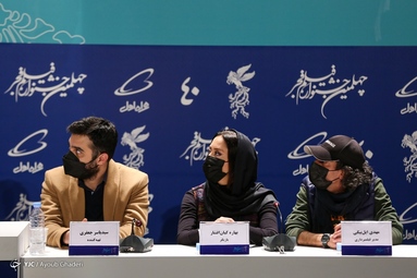 نشست رسانه ای عوامل فیلم «نمور» به کارگردانی داوود بیدل در محل جشنواره فیلم فجر
