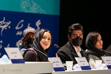نشست رسانه ای عوامل فیلم «نمور» به کارگردانی داوود بیدل در محل جشنواره فیلم فجر