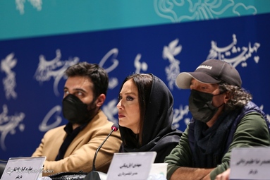 نشست رسانه ای عوامل فیلم «نمور» به کارگردانی داوود بیدل در محل جشنواره فیلم فجر