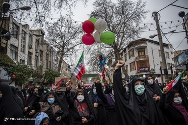 راهپیمایی ۲۲ بهمن ۱۴۰۰ - ساری