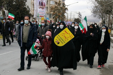 راهپیمایی ۲۲ بهمن ۱۴۰۰ -ایلام