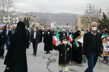 راهپیمایی ۲۲ بهمن ۱۴۰۰ -ایلام