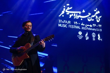 سی و هفتمین جشنواره موسیقی فجر/ ماکان بند