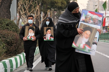 راهپیمایی یوم الله 22 بهمن تهران