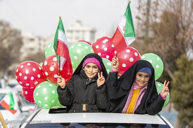 راهپیمایی یوم الله ۲۲ بهمن - همدان