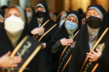 مراسم لاله گردانی شام شهادت حضرت شاهچراغ (ع) - شیراز