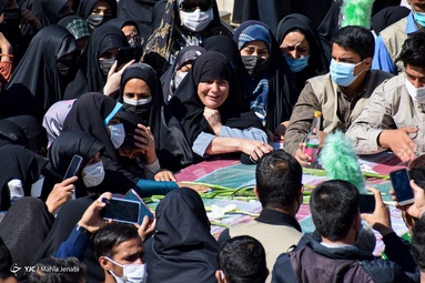 آیین استقبال از پیکر ۴ شهید گمنام دفاع مقدس - کرمان