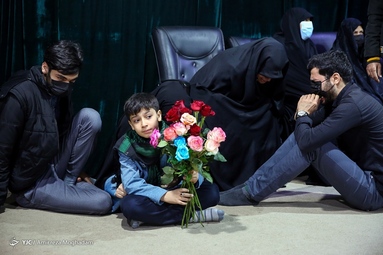 وداع با پیکر شهید مدافع حرم «محمدجواد رستمی»
