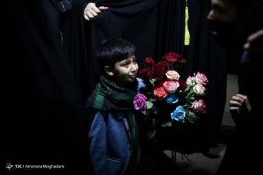 وداع با پیکر شهید مدافع حرم «محمدجواد رستمی»