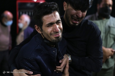 وداع با پیکر شهید مدافع حرم «محمدجواد رستمی»