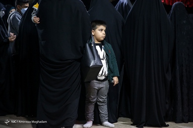 وداع با پیکر شهید مدافع حرم «محمدجواد رستمی»