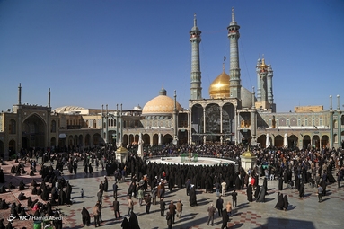 مراسم عزاداری روز شهادت امام موسی کاظم (ع) - قم