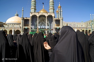 مراسم عزاداری روز شهادت امام موسی کاظم (ع) - قم