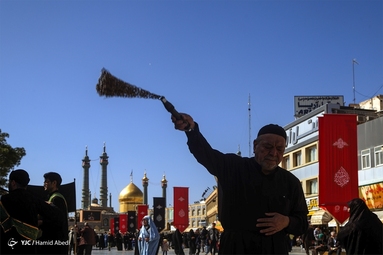 مراسم عزاداری روز شهادت امام موسی کاظم (ع) - قم