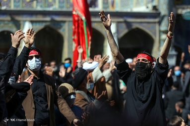 مراسم عزاداری روز شهادت امام موسی کاظم (ع) - قم