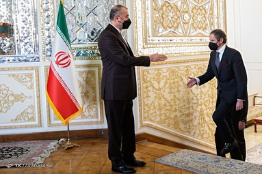 دیدار رافائل گروسی با وزیر امور خارجه