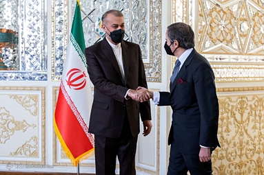 دیدار رافائل گروسی با وزیر امور خارجه