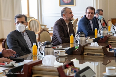 دیدار رافائل گروسی با وزیر امور خارجه