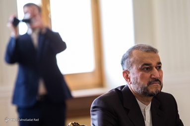 دیدار رافائل گروسی با وزیر امور خارجه