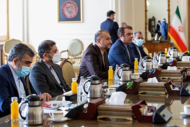 دیدار رافائل گروسی با وزیر امور خارجه