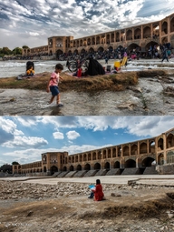 برای آبی که بردند