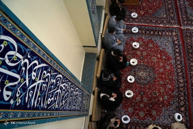 عمامه گذاری طلاب در قم