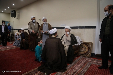 عمامه گذاری طلاب در قم