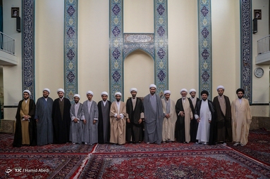 عمامه گذاری طلاب در قم