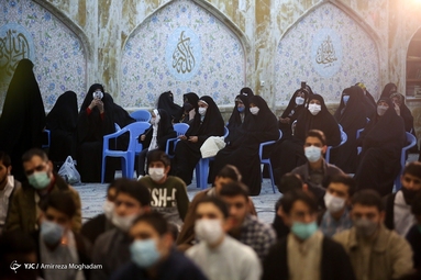 مراسم عمامه گذاری طلاب مدرسه علمیه امام خمینی ره