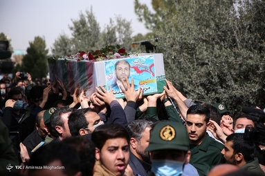 تشییع و تدفین پیکر شهدای جنایت اخیر رژیم صهیونیستی