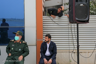 استقبال از پیکر شهید مدافع حرم احسان کربلایی‌پور - اهواز