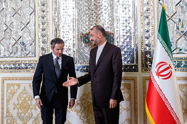 دیدار رافائل گروسی با وزیر امور خارجه 
