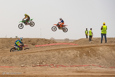 مسابقات موتور کراس قهرمانی کشور - بوشهر