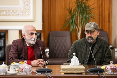 دیدار عوامل فیلم سینمایی موقعیت مهدی با رئیس مجلس شورای اسلامی