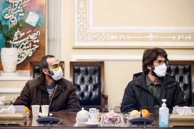 دیدار عوامل فیلم سینمایی موقعیت مهدی با رئیس مجلس شورای اسلامی