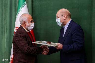 دیدار عوامل فیلم سینمایی موقعیت مهدی با رئیس مجلس شورای اسلامی