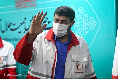 نشست خبری پیرحسین کولیوند رئیس جمعیت هلال احمر