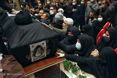 تشییع پیکر مرحوم آیت‌الله «سیدمحمدعلی علوی گرگانی» - گرگان