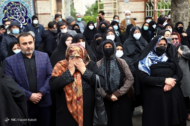 تشییع پیکر مرحوم آیت‌الله «سیدمحمدعلی علوی گرگانی» - گرگان
