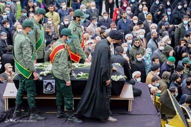 تشییع پیکر مرحوم آیت‌الله «سیدمحمدعلی علوی گرگانی» - گرگان