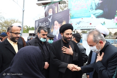 تشییع پیکر مرحوم آیت‌الله «سیدمحمدعلی علوی گرگانی» - گرگان