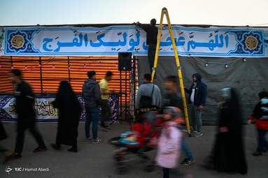 مسجد مقدس جمکران در آستانه ولادت حضرت مهدی موعود (عج)