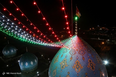 مسجد مقدس جمکران در آستانه ولادت حضرت مهدی موعود (عج)