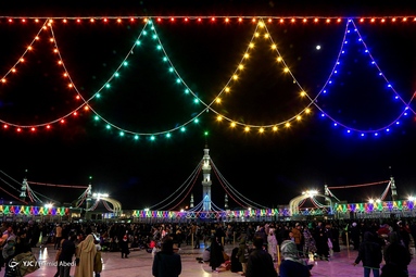 مسجد مقدس جمکران در آستانه ولادت حضرت مهدی موعود (عج)