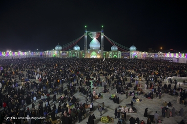 مسجد مقدس جمکران در آستانه ولادت حضرت مهدی موعود (عج)