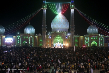 مسجد مقدس جمکران در آستانه ولادت حضرت مهدی موعود (عج)