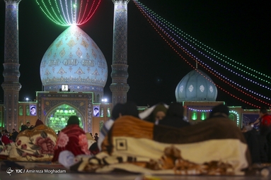 مسجد مقدس جمکران در آستانه ولادت حضرت مهدی موعود (عج)
