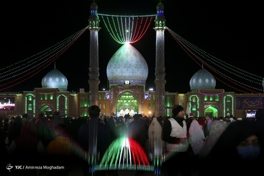 مسجد مقدس جمکران در آستانه ولادت حضرت مهدی موعود (عج)